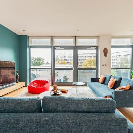 Luxurious Flat Sunny, Quiet, Design, Lift, Balcony Appartement Londen Buitenkant foto